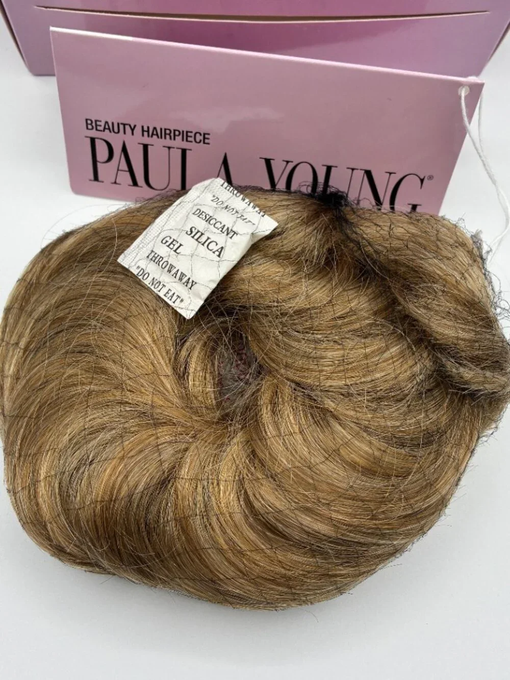 New Paula Young Lot of 2 Wigs Sunkissed Blonde 14/26A Wispy Wrap Curled Up Wrap